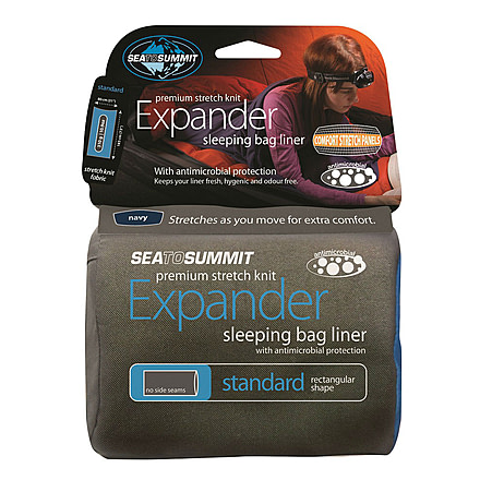 Sea to Summit Expander Premium Sleeping Bag Liner-Berry-Mummy