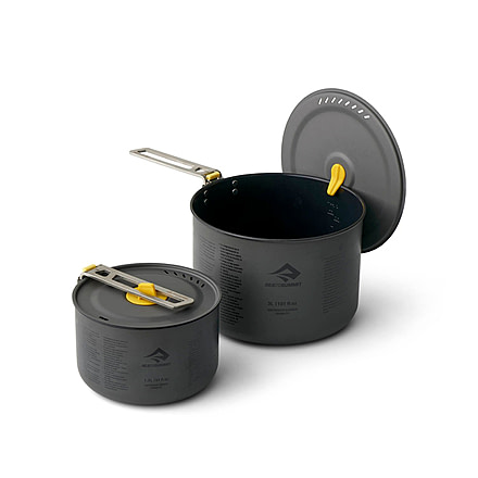 Sea to Summit Frontier UL Two Pot Set, 2 Piece, 2 Person, A1245