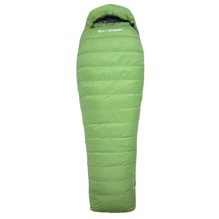 Sea to Summit Latitude II Sleeping Bag-Green-Long-Left