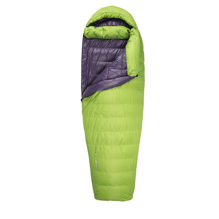 Sea to Summit Latitude LT II Women's Sleeping Bag, Long, Right Zip, Green, 082WLR