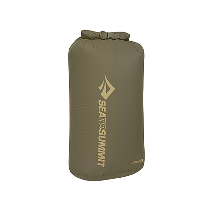 Sea to Summit Lightweight Dry Bag, 20 Liters, Olive Green, XL, A4006-45