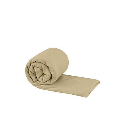 Sea to Summit Pocket Towel, 16 x 32, Desert Brown, Small, A2510-75