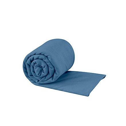 Sea to Summit Pocket Towel, 24 x 48, Moonlight Blue, Large, A2512-35