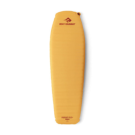 Sea to Summit Pursuit Plus SI Mat, Regular, Zinnia Orange, Medium / Regular, A3505