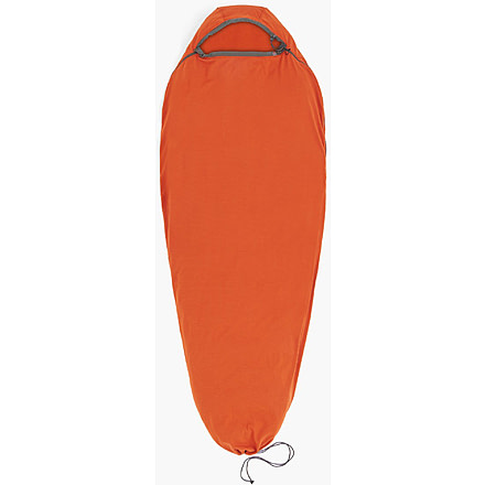 Sea to Summit Reactor Fleece Sleeping Bag Liner w/Drawcord, Picante Red, Compact, A3211