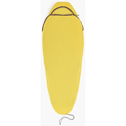 Sea to Summit Reactor Sleeping Bag Liner w/Drawcord, Sulphur Yellow, Compact, A3201