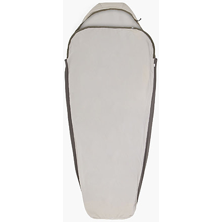 Sea to Summit Silk Blend Sleeping Bag Liner, Moonstruck Grey, Compact, A3241