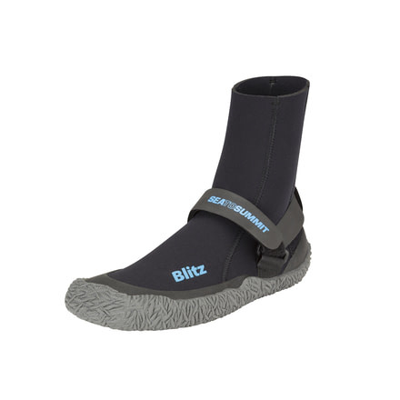 Sea to Summit Solution Blitz Booties, Black/Blue, 684