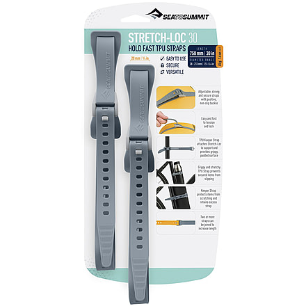 Sea to Summit Stretch-Loc TPU Straps 30, 2 Pack, Dusk, 750x20mm, 855-65