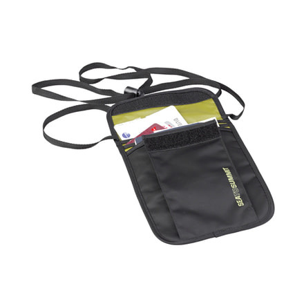 Sea to Summit Travelling Light Passport Pouch-Black