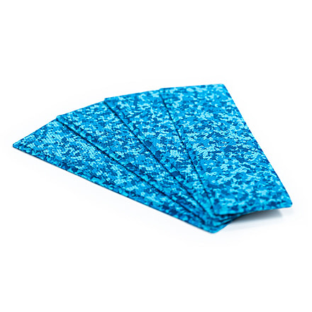 SeaDek Embossed 5mm 4-Piece Step Kit - 3.75in x 12.75in, Aqua Camo, 23903-18373