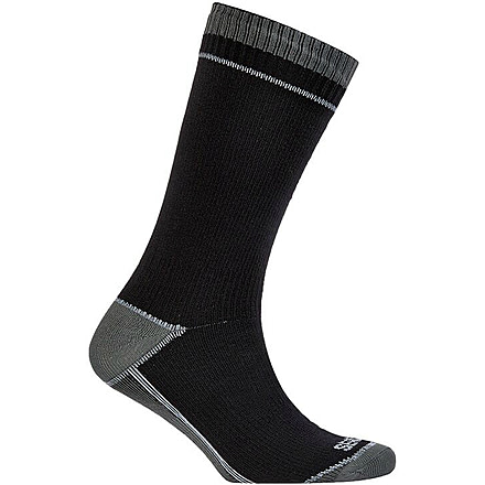 Albatross Thin Mid Length Sock - Mens-Black-X-Large
