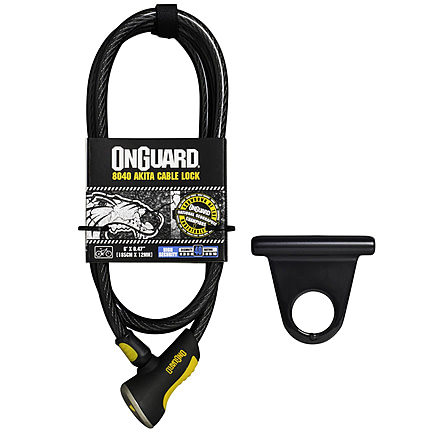 SeaSucker Cable Anchor Trunk w/Lock Combo, Black, 6in, BA8921