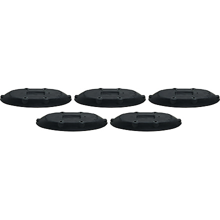 SeaSucker Replacement Vacuum Pad Oval, 5 Pack, Black, CX2010B