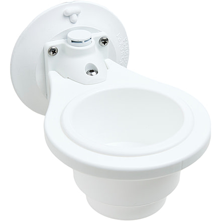 SeaSucker Vertical 1-Cup Holder, White, MC5314W