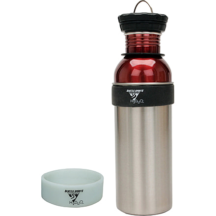 Seattle Sports H2Duo Water Bottle - 800 ml Silver 186951