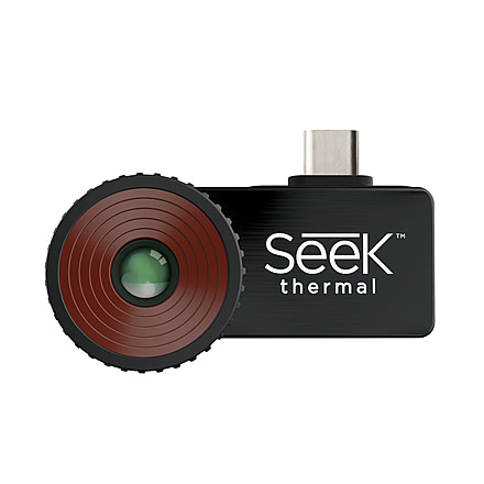 Seek Thermal CompactPRO Imaging Camera for Android USB-C, Black, 1 x 1.75 x 1 inches, CQ-AAAX