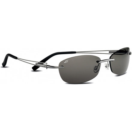 Serengeti Altura Shiny Sunglasses, Gunmetal Polar PhD CPG Lens 7351