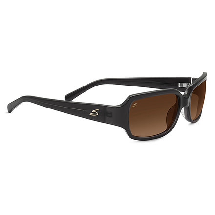 Serengeti Annalisa Sunglasses, Cosmopolitan Milky Gray Frame, Drivers Gradient L 7965
