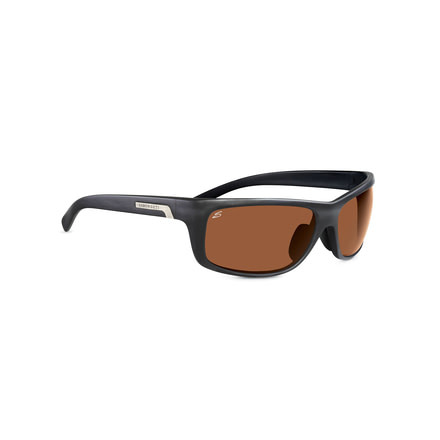 Serengeti Assisi Sunglasses - Satin Crystal Smoke Fade Frame, Polar PhD Drivers Lenses 7612