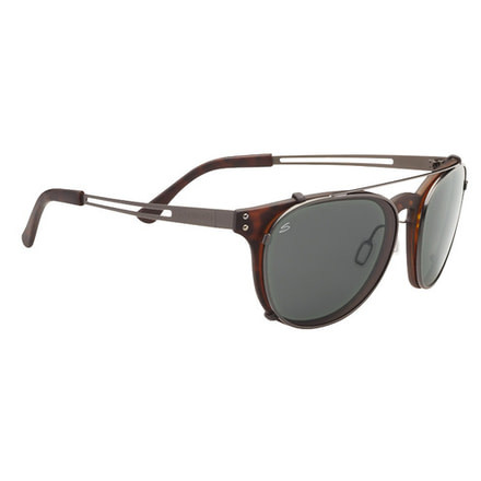 Serengeti Palmiro Sunglasses, Satin Dark Tortoise Frame, Polar PhD CPG Lens, 8055