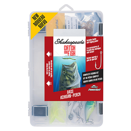 Shakespeare Catch More Fish, Bass Kit 1423652
