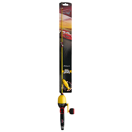 Shakespeare Disney Cars Advanced Kit, 3.1/1, 5, 2ft. 6in. Rod Length, Medium Power, 1 Piece Rod, CARSKIT-A