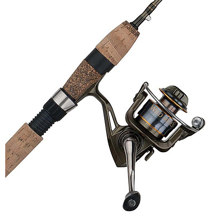 Shakespeare Wild Series Trout Combo, 4.4/1, Right/Left, 25, 7ft. Rod Length, Ultra Light Power, 2 Pieces Rod, WILDTRT702UL25