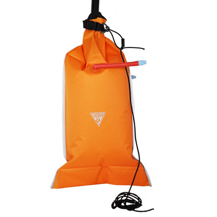Shed, Seattle Sports 99% PVC-Free Dual-Chamber Paddle Float/Orange