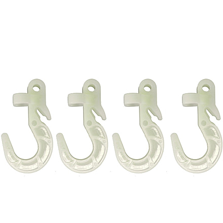 Shed, Seattle Sports GloLine Camp Hook 4-Pack/Glow