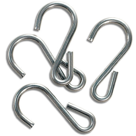Shed, Seattle Sports Riverside - S-Hooks/4 Pack/Clear