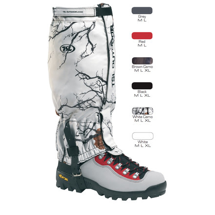 SHED, TSL Trek Gaiter, Gray, Large, GTRTRL-SHED