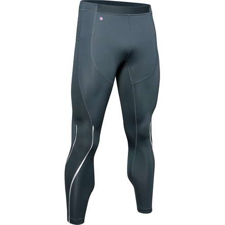 SHED, Under Armour Rush Run Coldgear Tight Pant - Mens, Wire, Large, 1342974-73-L