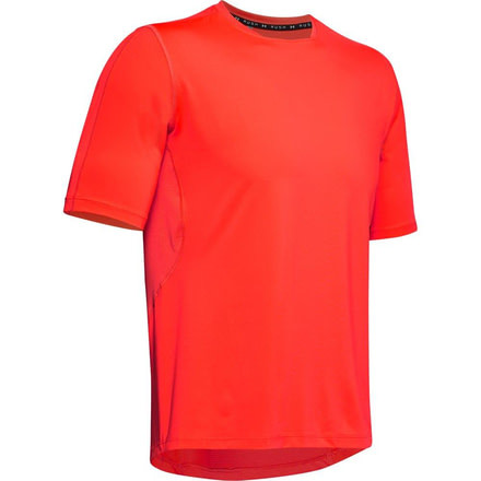 SHED, Under Armour Rush Run Shirt Sleeve Shirt - Mens, Beta Red, Large, 1331741-632-L