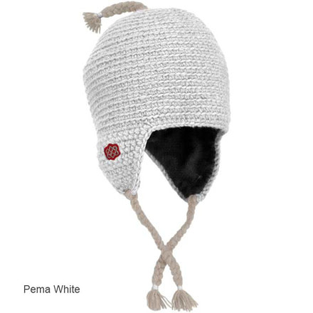 Sherpa Jiri Hat Clearance - Pema White