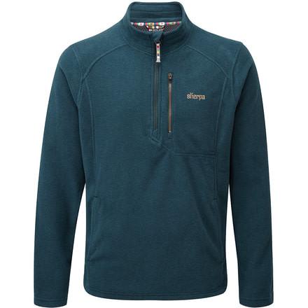Sherpa Karma Zip Tee - Men's -Taal -Medium