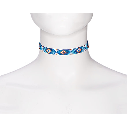 Sherpa Mayalu Bhutan Choker - Womens, Blue Tara, One Size KH1215-BLUE TARA-1SZ