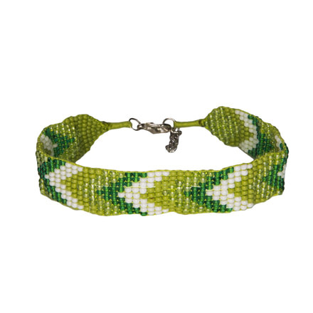 Sherpa Mayalu Chevron Bracelet - Womens, Gokarna Green, One Size KH1192-GOKARNA GREEN-1SZ