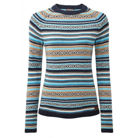 Sherpa Paro Crew Sweater - Womens, Thaali, Extra Small, SW6109-THAALI-XS