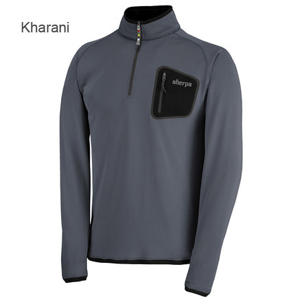Sherpa Sonam 1/4 Zip LS - Rara Blue S