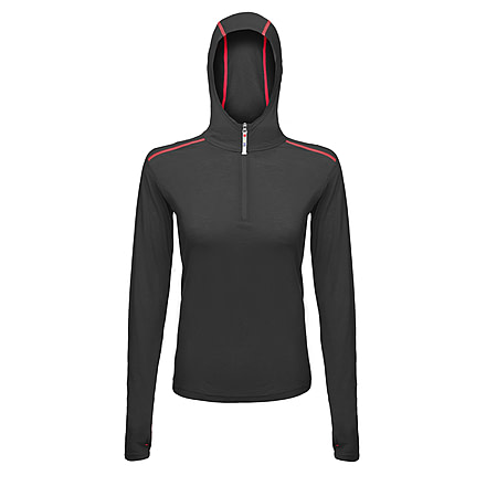Sherpa Vayu Hoodie - Womens-Black-Medium