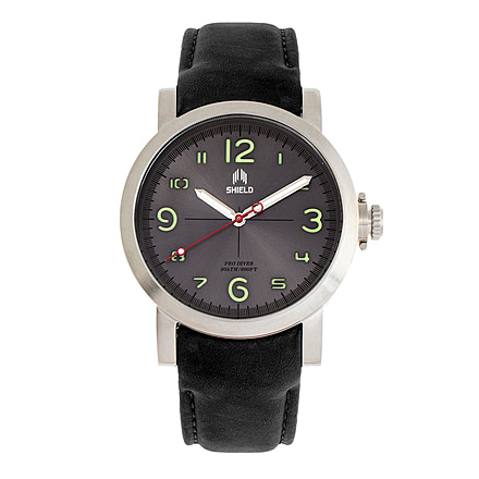 Shield Berge Diver Watch - Mens, Grey/Black, One Size, SLDSH101-3