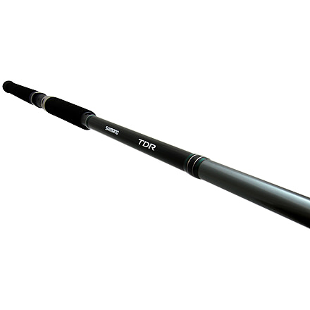Shimano TDR Conventional Trolling Rod, 2 Piece, Moderate/Fast, Medium-Light, 8-17lb Line Rating, 86, TDR86ML2C
