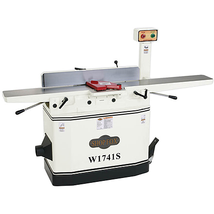 Shop Fox 8in Jointer with Adjustable Beds and Spiral Cutterhead — CampSaver