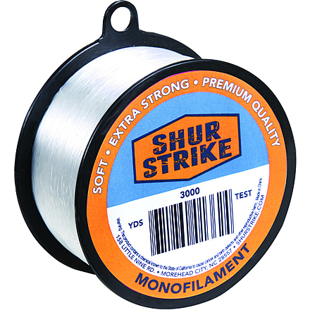 Shur Strike Bulk Mono 1/8lb Spool 4lb 1150yd, 3000-4