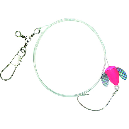 Shur Strike Spin-Glo Rig Pink Nickel Wide Gap Hook, 463