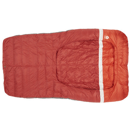 Sierra Designs Backcountry Bed Duo 700 Dridown 20 Deg Reg, Red, 70606318R