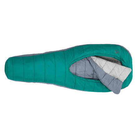 Sierra Designs Backcountry Bed Synthetic - 1.5 Season Sleeping Bag - Womens-Pool Green
