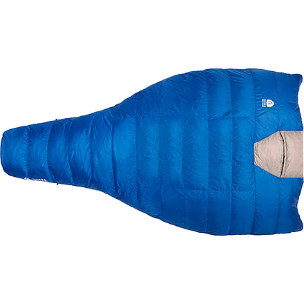 Sierra Designs Backcountry Quilt 15 700 DriDown-Snorkel Blue-Regular
