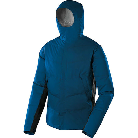 Sierra Designs DriDown Rain Jacket - Men's-Poseidon-Large